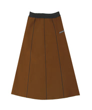 画像をギャラリービューアに読み込む, 【数量限定商品】Sponge knit Long Skirt Brown