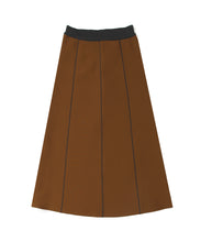 画像をギャラリービューアに読み込む, 【数量限定商品】Sponge knit Long Skirt Brown