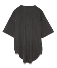 画像をギャラリービューアに読み込む, 【数量限定商品】Oversize Smile Logo Round cut Pigment Long T-shirt Grey