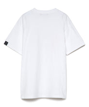 画像をギャラリービューアに読み込む, 446- Brush Logo Print T-shirt White