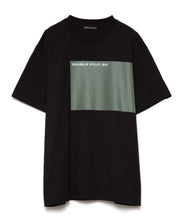 画像をギャラリービューアに読み込む, DOUBLE FOUR SIX- Message Print T-shirt Black