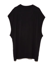 画像をギャラリービューアに読み込む, DOUBLE FOUR SIX- Cursive Logo Sleeveless Vest Black