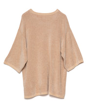 画像をギャラリービューアに読み込む, DOUBLE FOUR SIX Croissant Relax Knit tops Beige