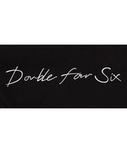 画像をギャラリービューアに読み込む, DOUBLE FOUR SIX- Long Sleeve Zip Hoodie Black