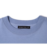画像をギャラリービューアに読み込む, Message Print With Pocket T-shirt Blue