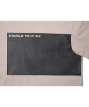 画像をギャラリービューアに読み込む, DOUBLE FOUR SIX- Message Print T-shirt Beige
