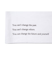 画像をギャラリービューアに読み込む, DOUBLE FOUR SIX- Message Print T-shirt White