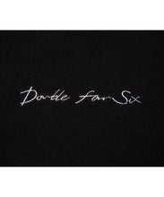 画像をギャラリービューアに読み込む, DOUBLE FOUR SIX- Cursive Logo Sleeveless Vest Black