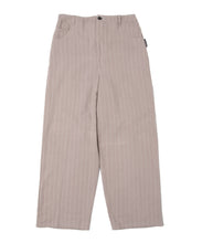 画像をギャラリービューアに読み込む, 【数量限定商品】Linen Stripe Wide Pants Greige