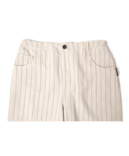 画像をギャラリービューアに読み込む, 【数量限定商品】Linen Stripe Wide Pants Beige