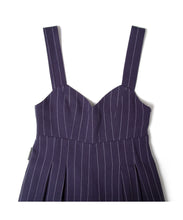 画像をギャラリービューアに読み込む, 【数量限定商品】Linen Stripe All-in-one Navy