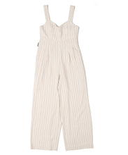 画像をギャラリービューアに読み込む, 【数量限定商品】Linen Stripe All-in-one Beige