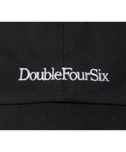 画像をギャラリービューアに読み込む, 【数量限定商品】DOUBLE FOUR SIX Cursive Logo Cap Black