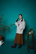 画像をギャラリービューアに読み込む, 【数量限定商品】Sponge knit Long Skirt Brown