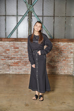 画像をギャラリービューアに読み込む, DOUBLE FOUR SIX- Message Print Long Sleeve T-shirt Black