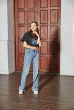 画像をギャラリービューアに読み込む, DFS-Crack Logo T-shirt Black