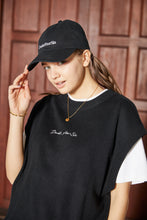 画像をギャラリービューアに読み込む, 【数量限定商品】DOUBLE FOUR SIX Cursive Logo Cap Black