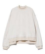 画像をギャラリービューアに読み込む, Side Slit Mockneck cream