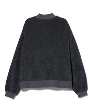 画像をギャラリービューアに読み込む, Side Slit Mockneck charcoal