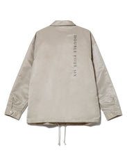 画像をギャラリービューアに読み込む, Vertical Logo Coach Jacket graybeige