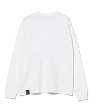 画像をギャラリービューアに読み込む, Cursive Logo Long Sleeve T-Shirt white