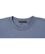 画像をギャラリービューアに読み込む, Cursive Logo Long Sleeve T-Shirt bluegray