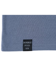 画像をギャラリービューアに読み込む, Cursive Logo Long Sleeve T-Shirt bluegray