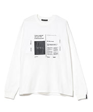 画像をギャラリービューアに読み込む, Lyrics Long Sleeve T-Shirt white
