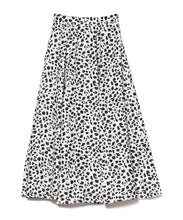 画像をギャラリービューアに読み込む, 446 Leopard Long Skirt off-white