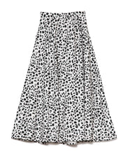 画像をギャラリービューアに読み込む, 446 Leopard Long Skirt off-white