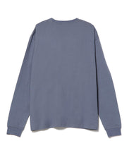 画像をギャラリービューアに読み込む, Lyrics Long Sleeve T-Shirt bulegray