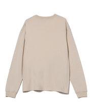 画像をギャラリービューアに読み込む, Lyrics Long Sleeve T-Shirt beige