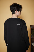 画像をギャラリービューアに読み込む, 【数量限定商品】Three POINT Logo Long Sleeve T-Shirt Black