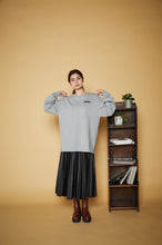 画像をギャラリービューアに読み込む, 【数量限定商品】Three POINT Logo Long Sleeve T-Shirt Gray