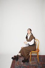 画像をギャラリービューアに読み込む, 【数量限定商品】446 Total Pattern Knit Gilet Brown