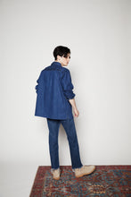 画像をギャラリービューアに読み込む, 【数量限定商品】446-DOUBLE FOUR SIX Emblem Denim Jacket Indigo