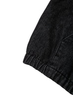 画像をギャラリービューアに読み込む, 446 Silicon Print Logo Blouson Black Denim
