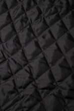 画像をギャラリービューアに読み込む, Checked Brush Down Jacket Brown
