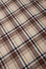 画像をギャラリービューアに読み込む, DOUBLE FOUR SIX- Back Logo Checked Shirt Beige Check
