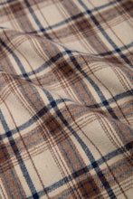 画像をギャラリービューアに読み込む, DOUBLE FOUR SIX- Back Logo Checked Shirt Beige Check
