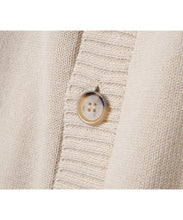 画像をギャラリービューアに読み込む, 446- Logo Stitch Cardigan　Beige
