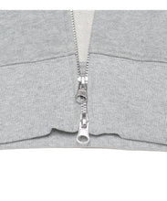 画像をギャラリービューアに読み込む, DOUBLE FOUR SIX- Zipped Hoodie 杢Gray

