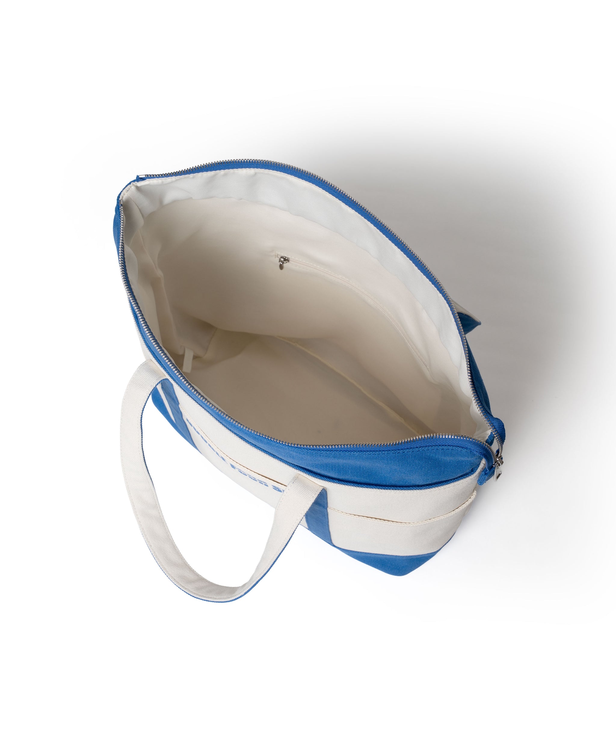 446-DOUBLE FOUR SIX-Fastener Tote Bag Atae Blue – 446 - DOUBLE