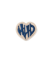 画像をギャラリービューアに読み込む, 446- Heart Logo Brooch Blue

