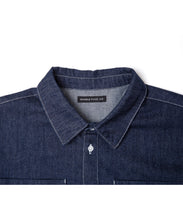 画像をギャラリービューアに読み込む, DOUBLE FOUR SIX-Pocket Logo Denim Shirt
