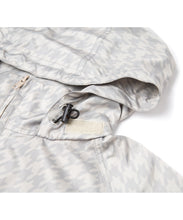 画像をギャラリービューアに読み込む, DOUBLE FOUR SIX-Houndstooth Pattern Front Logo Hoodie Chidori Greige

