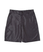 画像をギャラリービューアに読み込む, DOUBLE FOUR SIX-  Houndstooth Pattern Back Logo Pants Chidori Black

