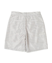 画像をギャラリービューアに読み込む, DOUBLE FOUR SIX-  Houndstooth Pattern Back Logo Pants Chidori Greige
