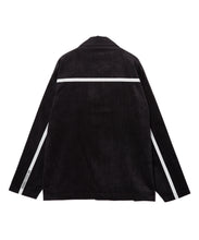 画像をギャラリービューアに読み込む, DOUBLE FOUR SIX-Line Design  Corduroy Blouson Black
