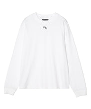 画像をギャラリービューアに読み込む, DOUBLE FOUR SIX- Logo Print Long Sleeve T-shirt White
